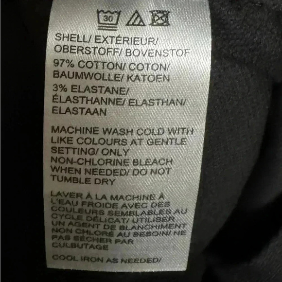 Lord & Taylor Black Kelly Ankle Pants Size 14 - Picture 5 of 7